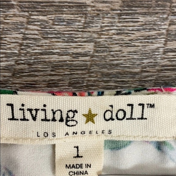 Living Doll Los Angeles Botanical Dress L - Picture 6 of 9